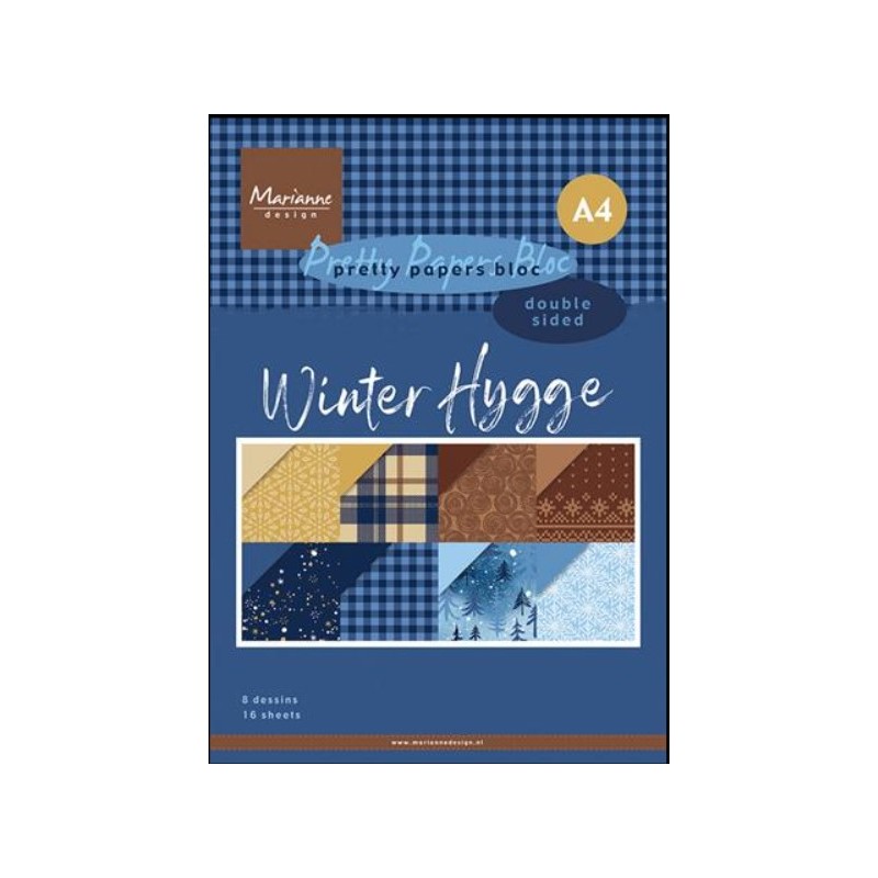Marianne Design Paperpad "Winter Hygge" PK9184